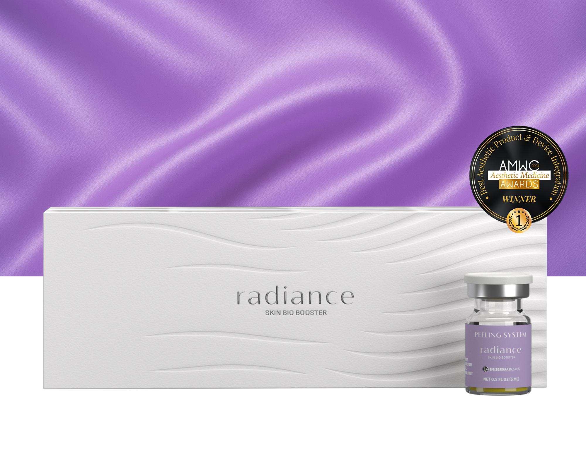Radiance Bio Booster - proglašen za najbolji piling sistemna svetu. Napredna depigmentaciona i regenerativna formula za neujednačen ten, diskoloracije i fotooštećenja.